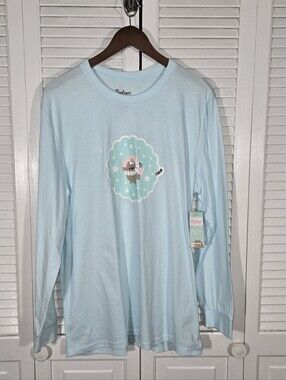Pusheen NWT Long Sleeve Holiday Wreath T Shirt Subscription Box Exclusive L